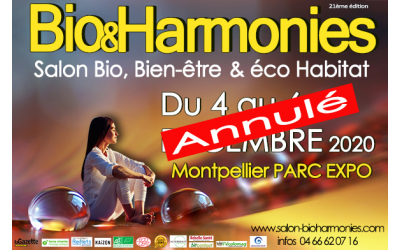 Salon Bio & Harmonies 2020 annulé